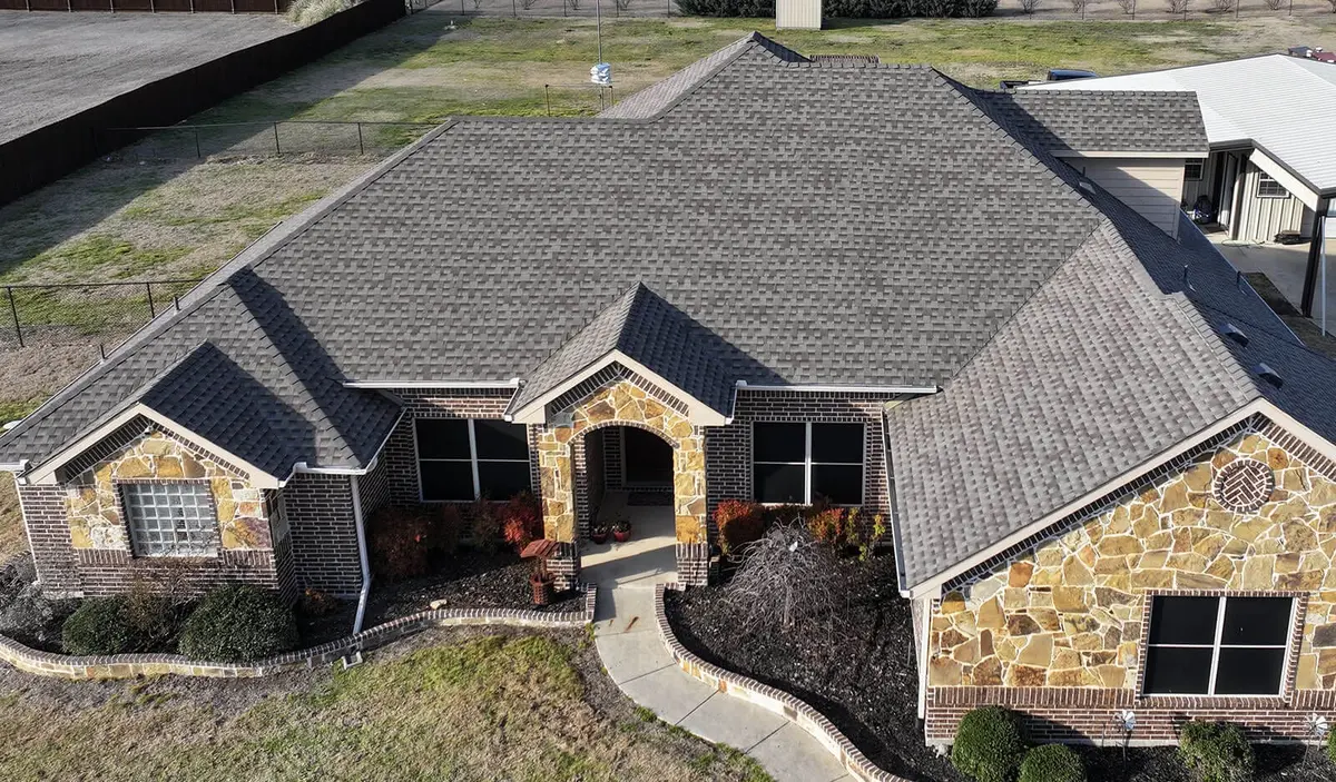 Roof Installation by A Star Roofing of Texas in the Fort Worth area